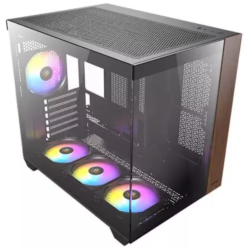 PC Case Antec CX800 Midi Tower Juoda, Wood