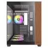 PC Case Antec CX800 Midi Tower Juoda, Wood