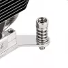 Oro aušintuvas Sidabrinėstone XE04-2066 Juoda Sidabrinė 6.8 mmH2O Dual ball bearing