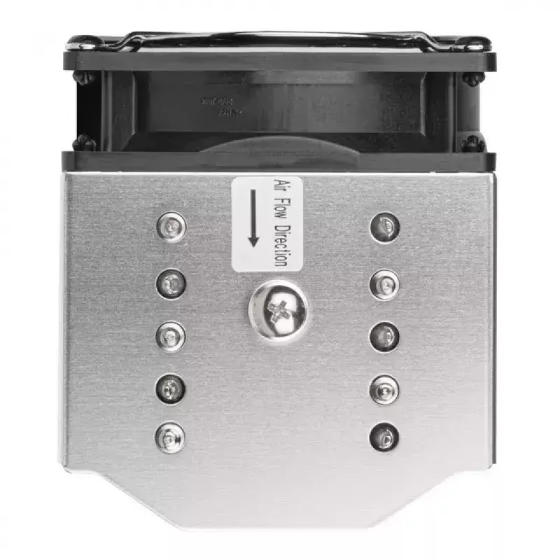 Oro aušintuvas Sidabrinėstone XE04-2066 Juoda Sidabrinė 6.8 mmH2O Dual ball bearing