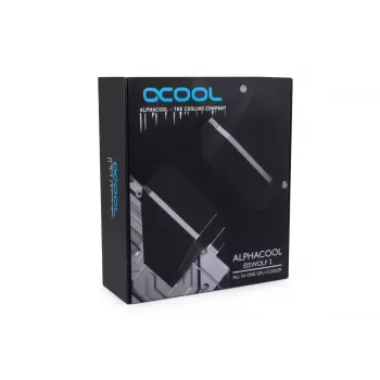 „Alphacool Eiswolf 2 AIO“ 360 mm GPU aušintuvas, skirtas RTX 4090 Founders Edition su galine plokšte