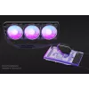 „Alphacool Eiswolf 2 AIO“ 360 mm GPU aušintuvas, skirtas RTX 4090 Founders Edition su galine plokšte