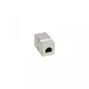 InLine Cat.6 adapteris, visiškai ekranuotas metalinis 2x RJ45 jungtis (kištukinis-kištukinis) tiesioginis