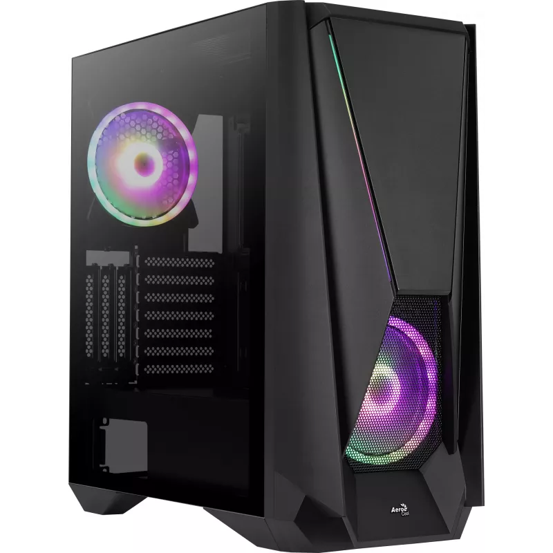 Aerocool Visor Midi Tower Juoda