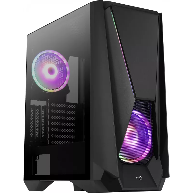 Aerocool Visor Midi Tower Juoda