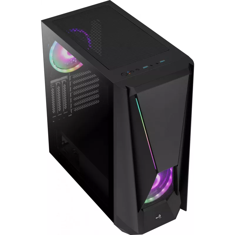 Aerocool Visor Midi Tower Juoda
