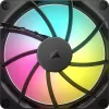 Corsair RS140 ARGB ventiliatorius 14 cm juodas 330-1700 RPM
