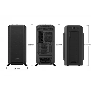 PC Case be quiet! Silent Base 802 Window Juoda Midi Tower