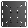 Moza Racing Flight Support Plate, Flight base mount adapter, Juoda, Plienas, MOZA Flight Base, MOZA throttle, 220 mm, 220 mm