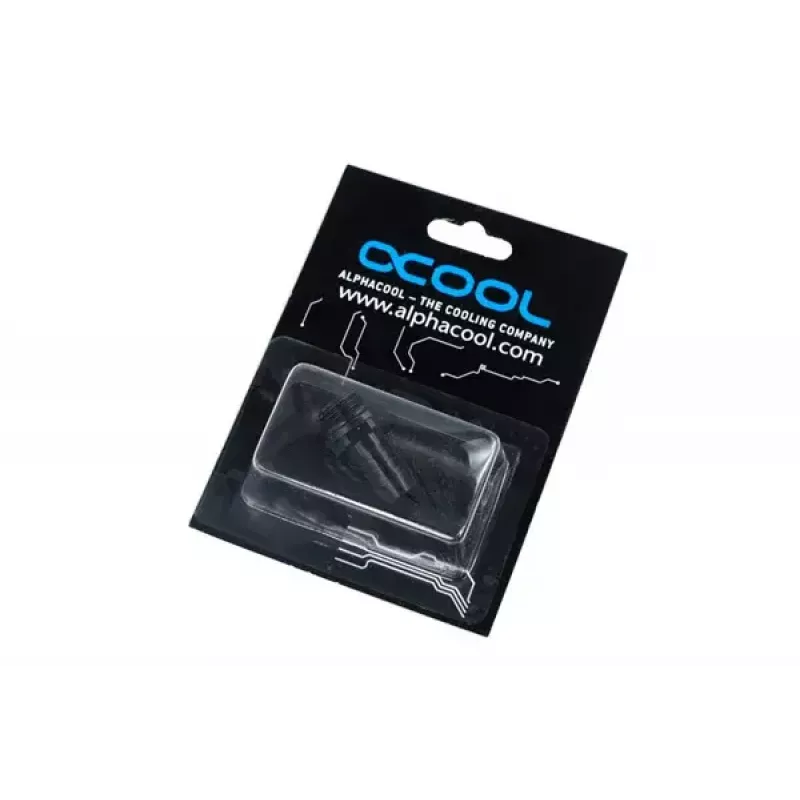 Jungtis Alphacool 17093 žalvaris juoda 22 mm aukštis 1 cm skersmuo