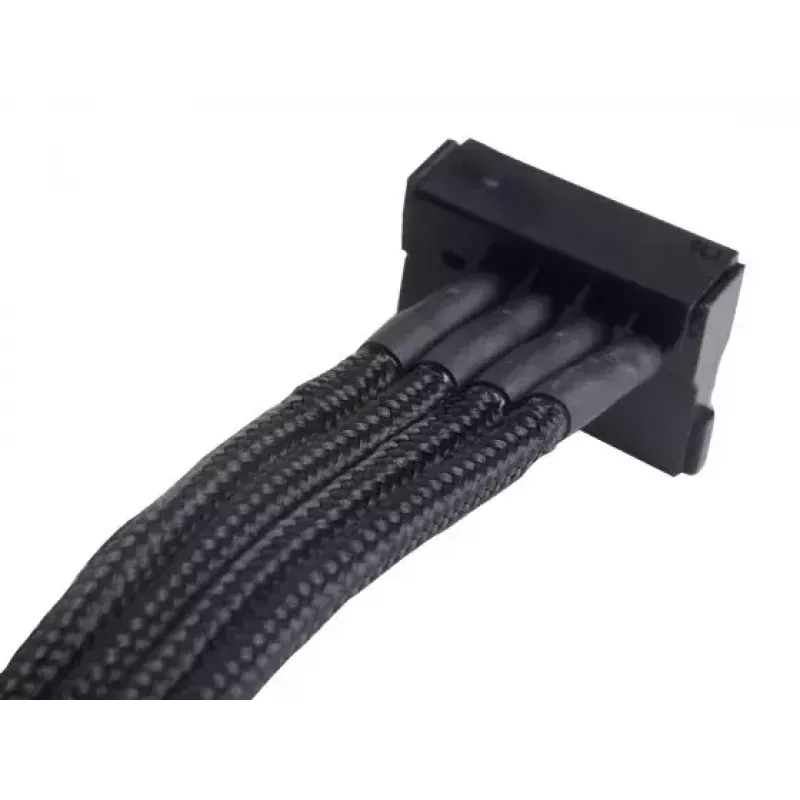 Kabelis Sidabrinėstone SST-PP07-BTSB 0,3 m Molex 4 kontaktų į 4xSATA