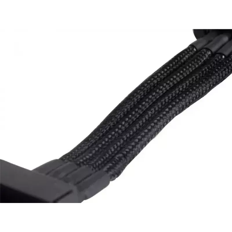 Kabelis Sidabrinėstone SST-PP07-BTSB 0,3 m Molex 4 kontaktų į 4xSATA