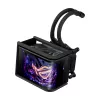 Skysčio aušinimo sistema ASUS ROG Ryuo IV SLC 360 ARGB — 120 mm ventiliatoriai, 360 mm radiatorius, juoda