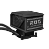 Skysčio aušinimo sistema ASUS ROG Ryuo IV SLC 360 ARGB — 120 mm ventiliatoriai, 360 mm radiatorius, juoda