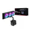 Skysčio aušinimo sistema ASUS ROG Ryuo IV SLC 360 ARGB — 120 mm ventiliatoriai, 360 mm radiatorius, juoda