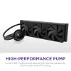 Viskas viename skysčio aušintuvas NZXT Kraken Plus 360 12 cm Juodas Fluid Dynamic Bearing