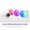 Viskas viename skysčio aušintuvas NZXT Kraken Plus 360 RGB White 500-2400 RPM