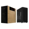 PC korpusas ASUS 90DC00M0-B39040, ATX palaikymas, juodas, priekyje 2×160 mm ventiliatoriai, gale 1×120 mm, 2×3,5 colio + 2×2,5 colio nišos, 2×USB 3.2 GEN1