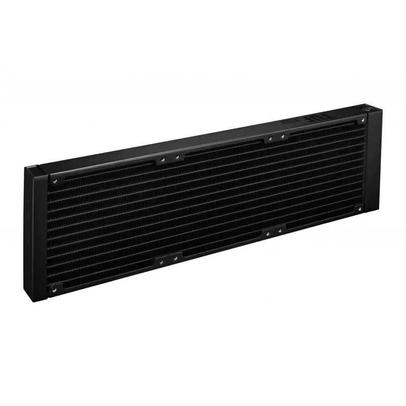 All-in-one liquid cooler ASUS TUF Gaming LC III 360 ARGB LCD — 360 mm radiatorius, 3x 120 mm ventiliatoriai, Socket AM5/AM4/LGA1700/LGA1200, Juoda
