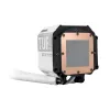 Universalus skysčio aušintuvas ASUS TUF Gaming LC III 360 ARGB White Edition — 360 mm, 120 mm ventiliatoriai, LGA1700/1200, AM4/AM5 palaikymas
