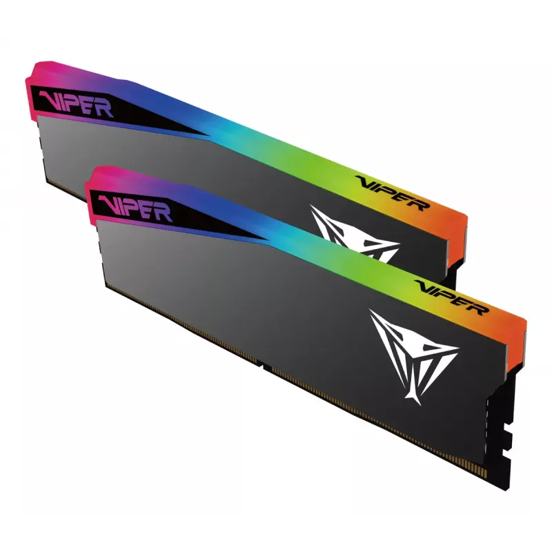 Patriot Viper Gaming RGB Elite 5 Ultra DDR5-6000 RAM, CL 28, AMD EXPO, Intel XMP 3.0 - 2x 16GB, schwarz