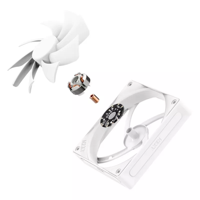 Ventiliatorius NZXT RF-Q12SF-W2 12 cm Baltas 500-1700 RPM 74.26 m³/val.