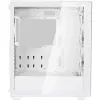Tower korpusas SidabrinėSTONE FARA 515FXR (baltas) — midi bokšto korpusas, suderinamas su ATX / micro-ATX