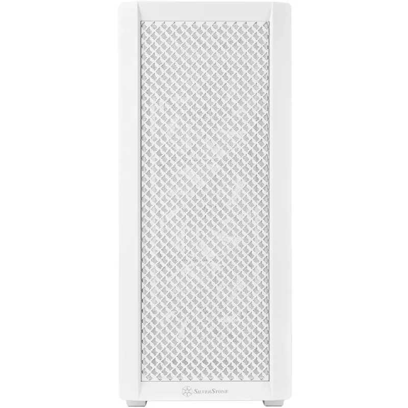 Tower korpusas SidabrinėSTONE FARA 515FXR (baltas) — midi bokšto korpusas, suderinamas su ATX / micro-ATX