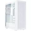 Tower korpusas SidabrinėSTONE FARA 515FXR (baltas) — midi bokšto korpusas, suderinamas su ATX / micro-ATX
