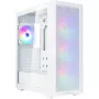 Tower korpusas SidabrinėSTONE FARA 515FXR (baltas) — midi bokšto korpusas, suderinamas su ATX / micro-ATX