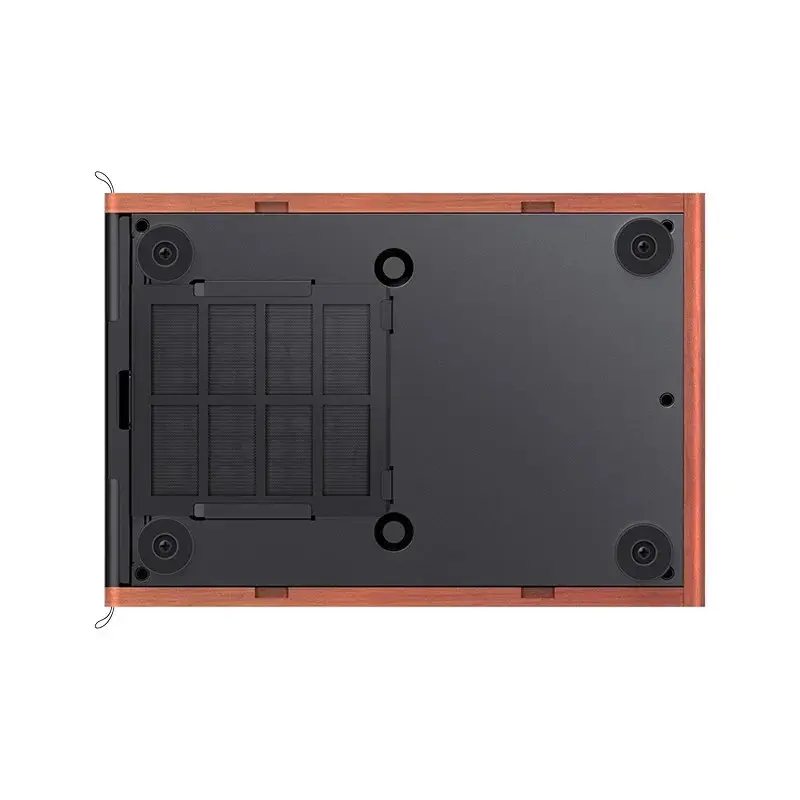 Kompiuterio korpusas Jonsbo T7 Midi-Tower mATX Grūdintas stiklas juodas