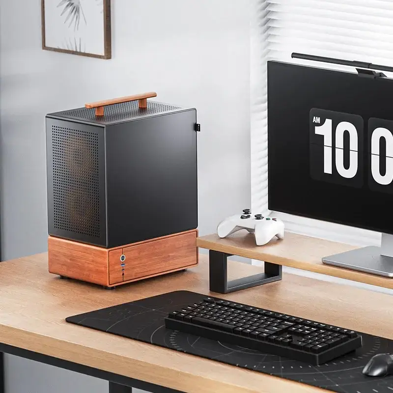 Kompiuterio korpusas Jonsbo T7 Midi-Tower mATX Grūdintas stiklas juodas