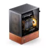 Kompiuterio korpusas Jonsbo T7 Midi-Tower mATX Grūdintas stiklas juodas