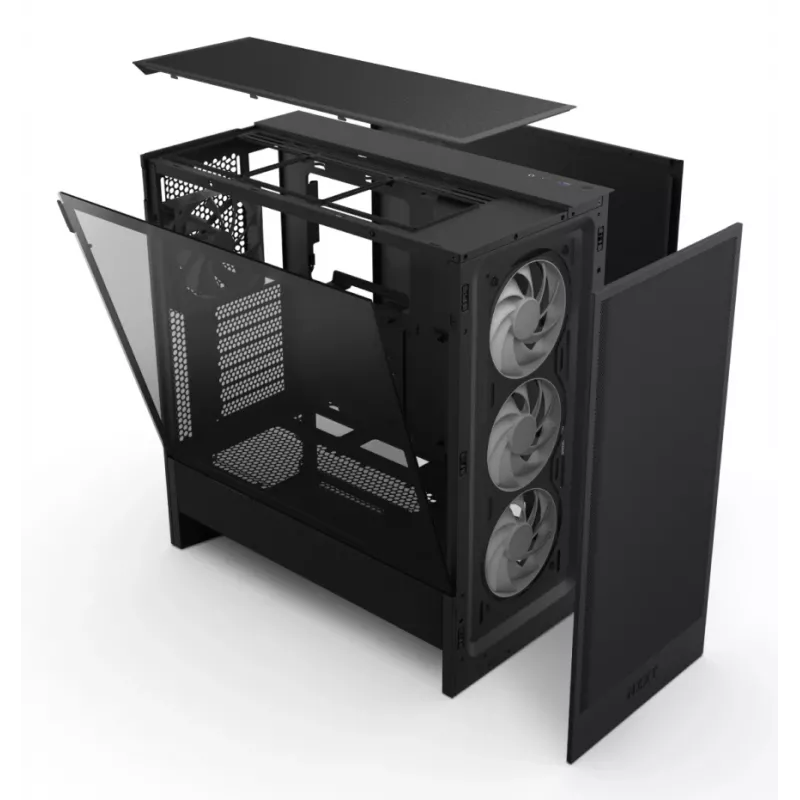 NZXT CPU Chassis H7 Flow 2024 RGB Mid Tower Airflow ATX Juoda