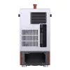PC korpusas Jonsbo T7 Midi Tower mATX grūdintas stiklas sidabrinis