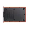 PC korpusas Jonsbo T7 Midi Tower mATX grūdintas stiklas sidabrinis