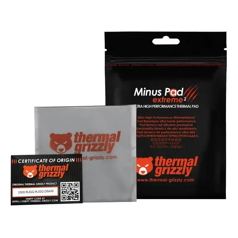 Pelės kilimėlis Thermal Grizzly TG Minus Pad Extreme V2