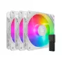 COOLER MASTER CPU aušintuvas Sickleflow Edge 120 ArGB 3-in-1 baltas