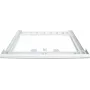 Džiovyklės montavimo rinkinys Bosch WTZ27410, skirtas džiovyklei pastatyti ant skalbimo mašinos, plastikinis, plotis 593 mm, gylis 556 mm