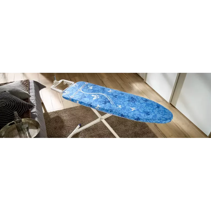 Lygintuvo nuimamas pagrindo užvalkalas Leifheit 71606 — medvilnė/poliesteris/poliuretanas, tinka 1250×400 mm, mėlynas