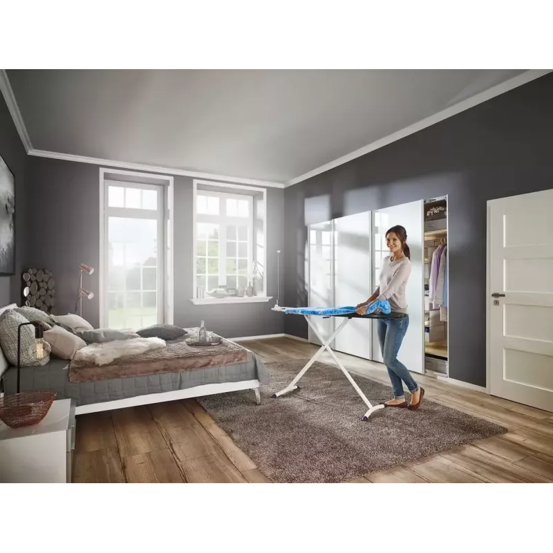 Lygintuvo nuimamas pagrindo užvalkalas Leifheit 71606 — medvilnė/poliesteris/poliuretanas, tinka 1250×400 mm, mėlynas