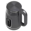 Elektrinis virdulys Adler AD 1305 G — 1,7 l, 2200 W, reguliuojamas termostatas, LED ekranas, pilkas
