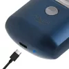 Rotacinis barzdaskutė Adler AD 2937, 2 rotacinės galvutės, įkraunama Li-Ion 250 mAh, plaunama, belaidė, mėlyna