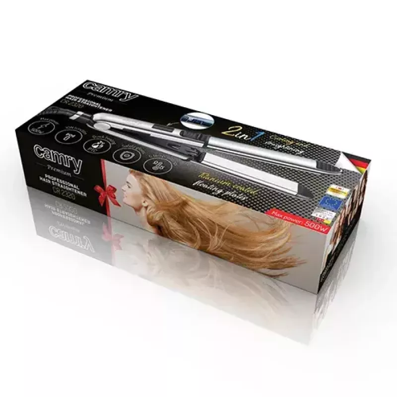 Tiesinimo lygintuvas Camry Premium CR 2320 500 W Nerūdijantis plienas