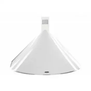 Prie sienos montuojamas gartraukis AKPO WK-5 Rondo Turbo 60 — 600 mm, 100 W variklis, 207 m³/h, aliumininis riebalų filtras, nerūdijančio plieno korpusas