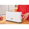 Skrudintuvas Juoda & Decker BXTO1001E 1 riekės 1000 W baltas, 7 skrudinimo lygiai, ilgas lizdas