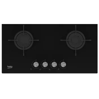Beko HILG 64220 S kaitlentė Juoda Įmontuojamas Dujos 4 zona(-os)