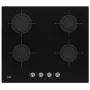 Beko HILG 64220 S kaitlentė Juoda Įmontuojamas Dujos 4 zona(-os)