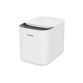 Nešiojamas ledo kubelių gamintojas BLAUPUNKT IMB601 — 15 kg/24 val., 2 L talpa, jutiklinis valdymas, 150 W, kompaktiškas (280×400×334 mm)