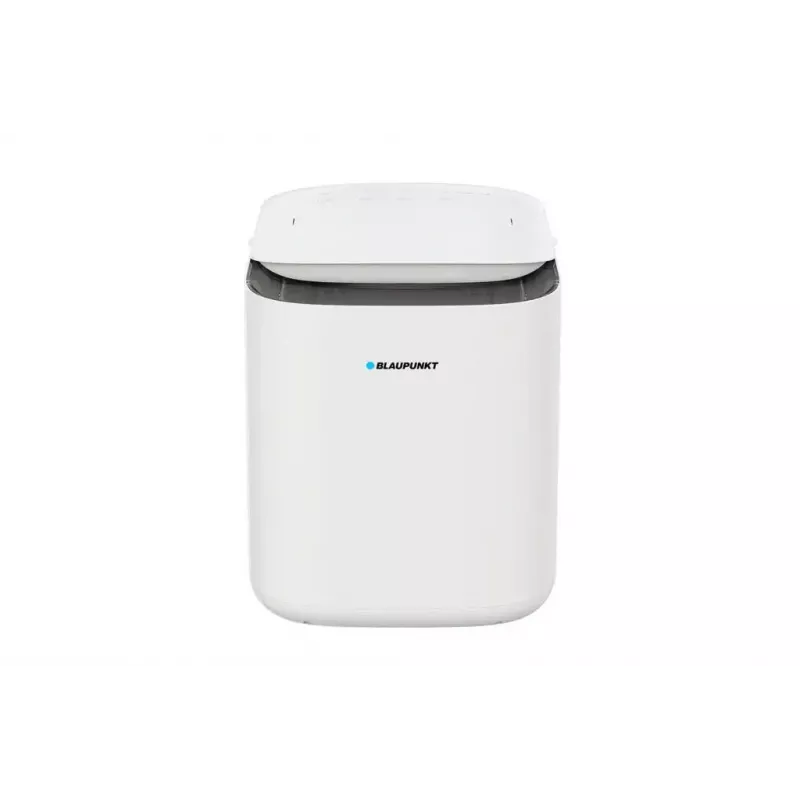 Nešiojamas ledo kubelių gamintojas BLAUPUNKT IMB601 — 15 kg/24 val., 2 L talpa, jutiklinis valdymas, 150 W, kompaktiškas (280×400×334 mm)